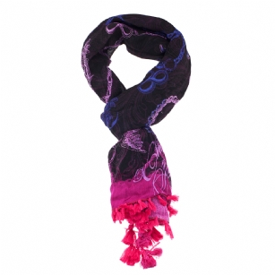 Christian Audigier 60x40 Chain Logo All Over Scarf - Blue - The Christian Audigier Scarf is a quality scarf from the Christian Audigier Scarves Collection. This Christian Audigier scarf is made of Viscose fabric.