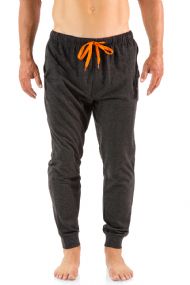 Balanced Tech Men's Jersey Knit Jogger Lounge Pants - Charcoal/Black