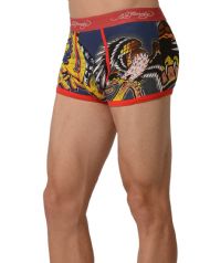 Ed Hardy Men's Eagle Has Landed Trunk - Red
