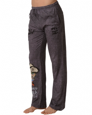 Ed Hardy Men's Pirate Chaptain Lounge Pants - Black Rock Desert - The Ed HardyMen's Cotton Lounge Pants is perfect for Lounging around the house, or as comfy sleep pj pants. It features, Ribbed waistband with concealed drawstring drawcord with exposed tie front, Two on-seam side pockets and original Ed Hardy designs.