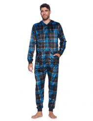 Ashford & Brooks Mens Flannel Plaid Pajamas Long Pj Set, Red Buffalo Check,  Medium : : Clothing & Accessories