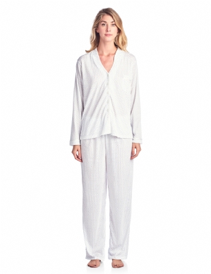 Casual Nights Women's Long Sleeve Floral Lace Trim Pajama Set - White - Size recommendation: Size Medium (4-6) Large (8-10) X-Large (12-14) XX-Large (16-18), Order one size up For a more Relaxed FitHit the sack in total comfort with these Soft and lightweight cotton blend Pajamas in a fun dot pattern elevates the coziest pajamas you'll ever own from basic to blissful, Pant has an elastic drawstring waist for easy pull on, inseam length approximately 30", Shirt Features: Long Sleeves, V-neck, open pocket, Button closure, Lace and ribbon Trim for the extra feminine touch. A comfortable straight fit perfect for sleeping or lounging around