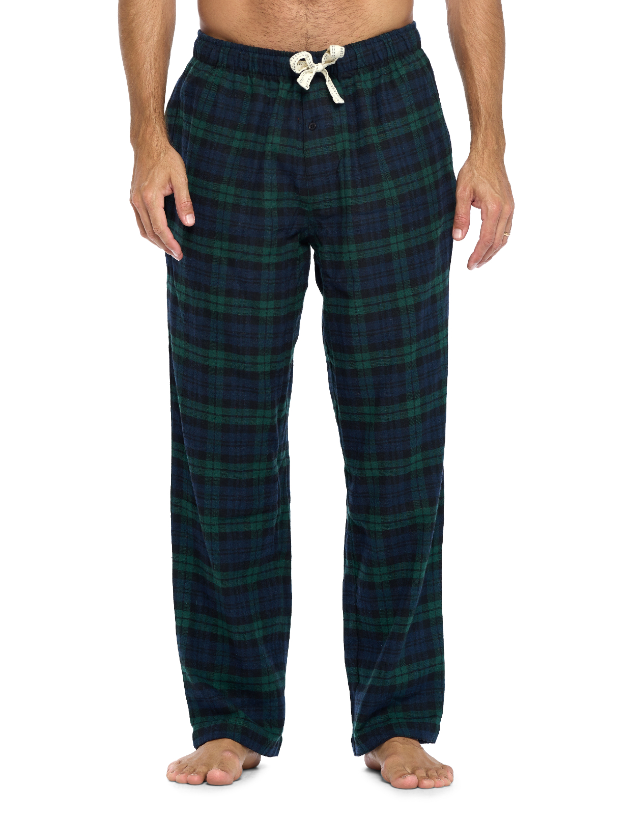 Ashford & Brooks Mens Super Soft Flannel Plaid Pajama Sleep Pants ...