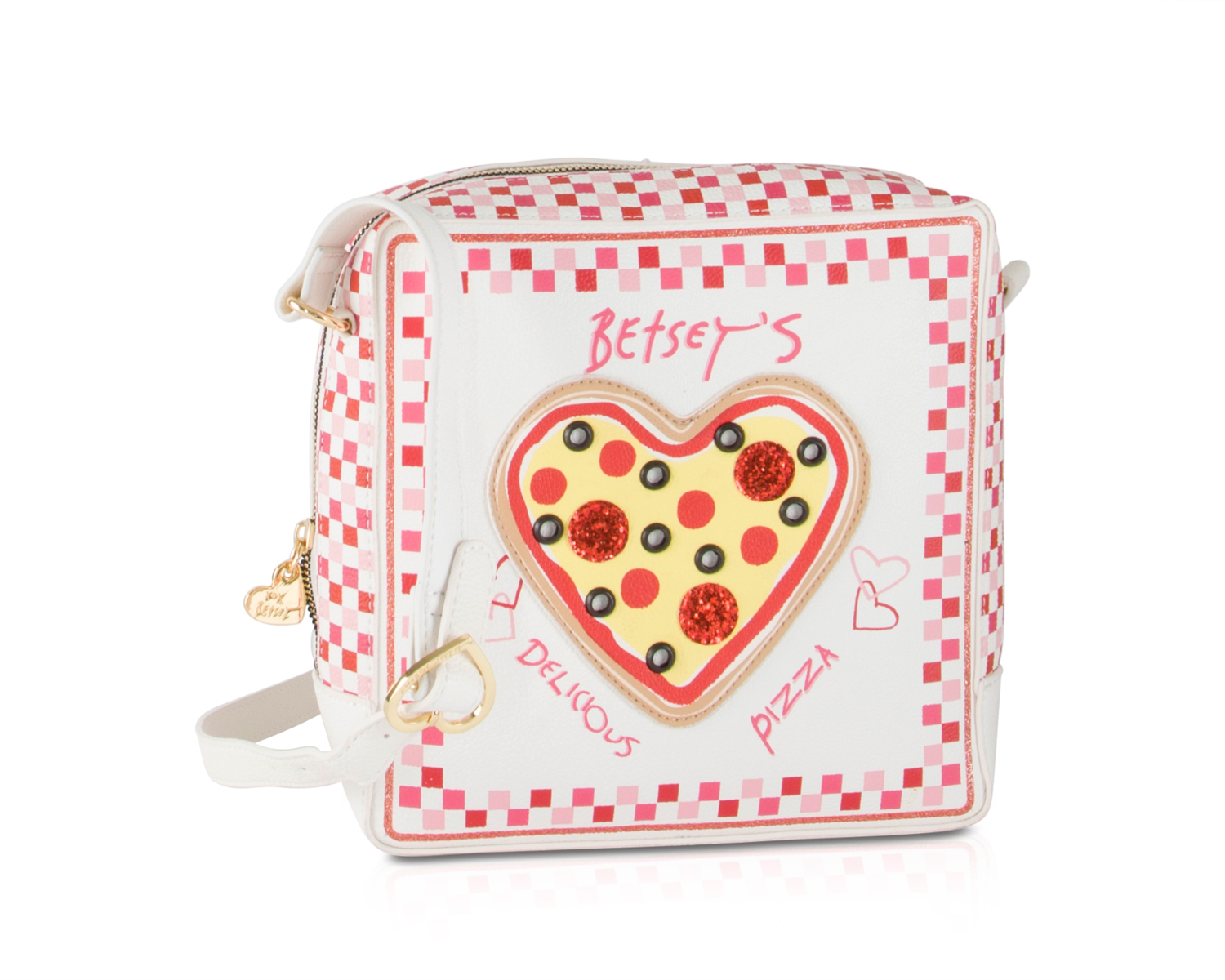 betsey johnson pizza purse