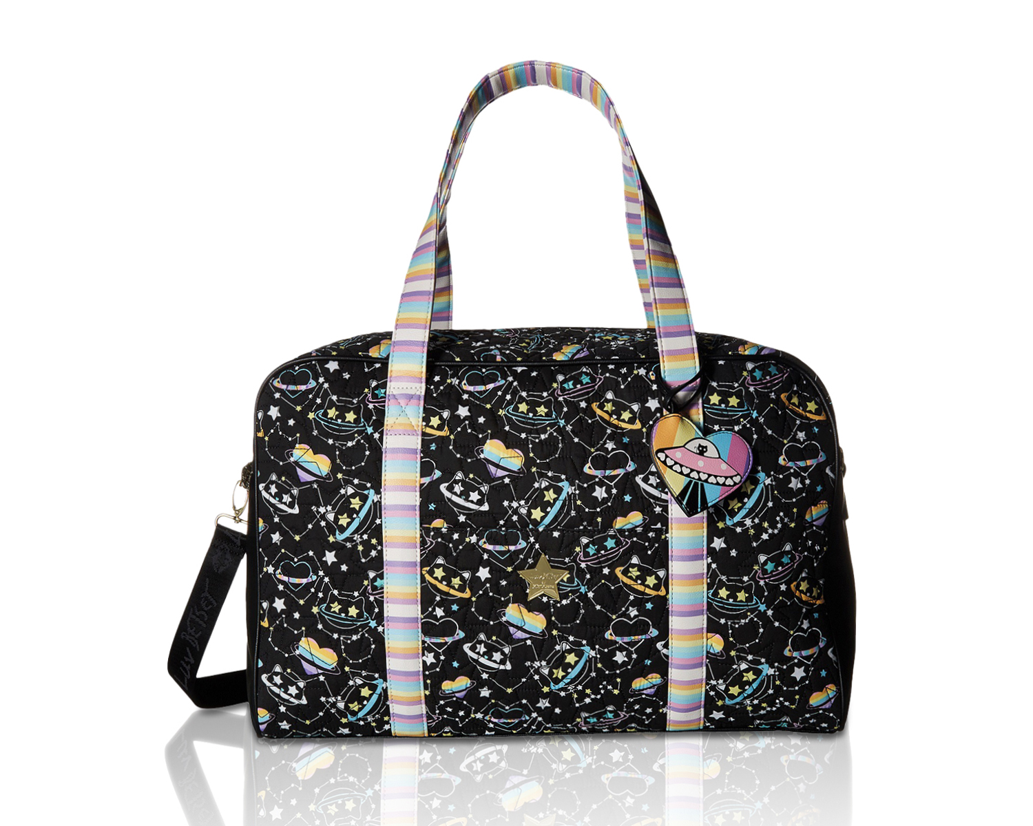 betsey johnson duffel bag