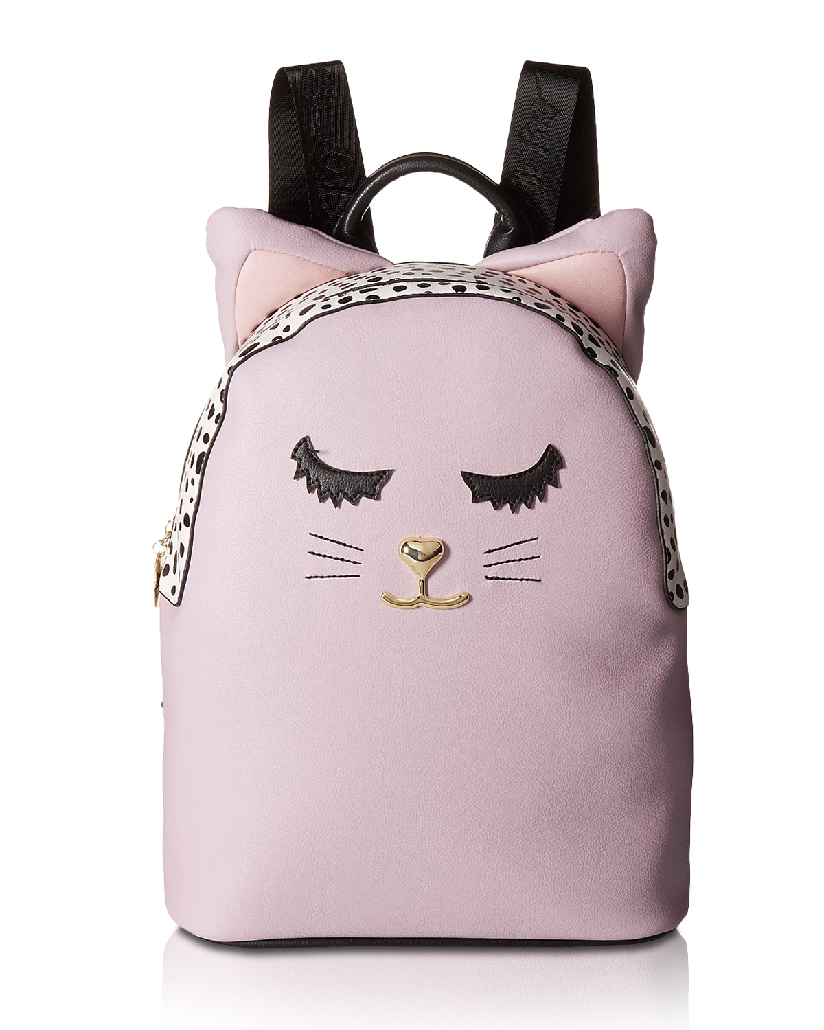 Luv Betsey By Betsey Johnson Milla Cat Face Backpack - Mauve LBMILLA-MV