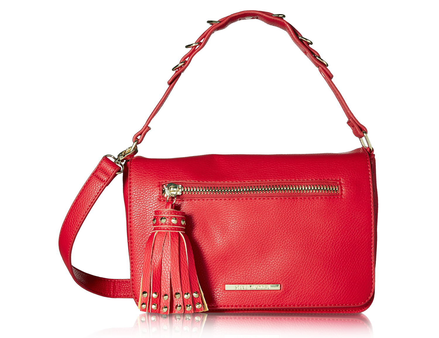 steve madden red crossbody bag